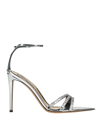 ALEXANDRE VAUTHIER Sandals Silver Leather