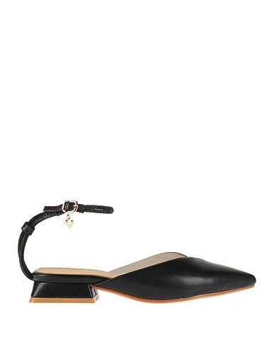 TUA BY BRACCIALINI Ballet flats Black Textile fibres, Plastic