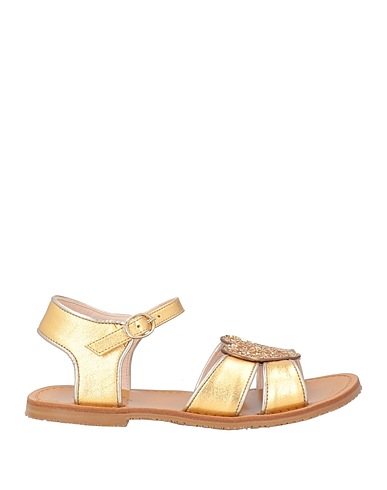 SOPHIA WEBSTER Sandalen Gold Leder