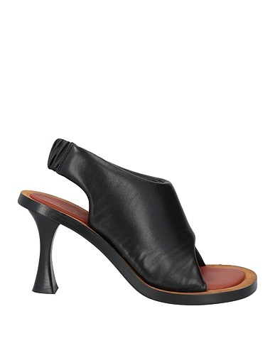 PROENZA SCHOULER Sandals Black Lambskin