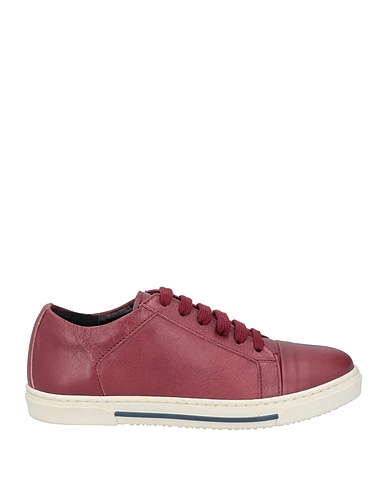 PAOLO PECORA Sneakers Bordeaux Pelle