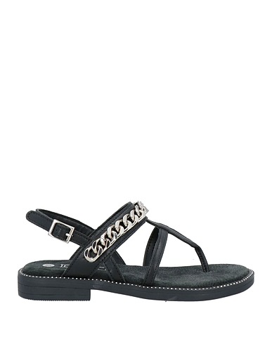 CULT Infradito Nero Fibre tessili
