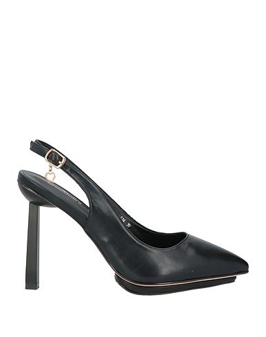 TUA BY BRACCIALINI Décolleté Nero Fibre tessili