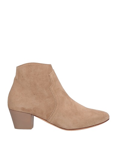 LORENA PAGGI Ankle boot Beige Leather
