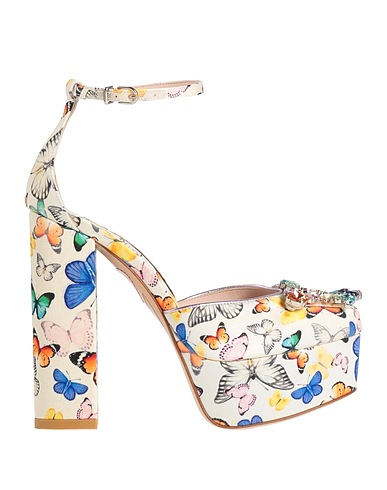 SOPHIA WEBSTER Pump Ivory Textile fibers