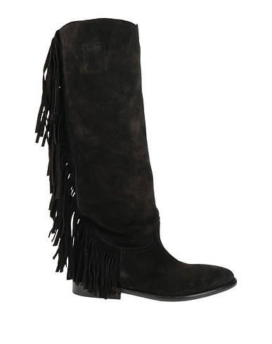 STRATEGIA Boots Black Leather