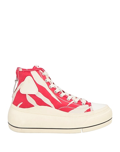 R13 Sneakers Red Textile fibers