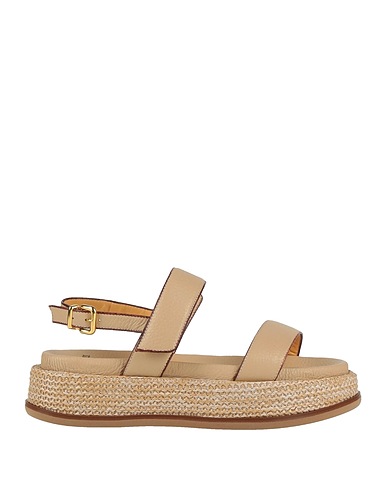 TRUMAN'S Sandalen Beige Hirschleder