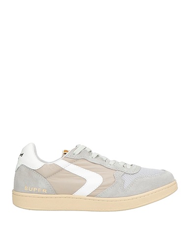 VALSPORT Sneakers Light grey Leather, Textile fibres