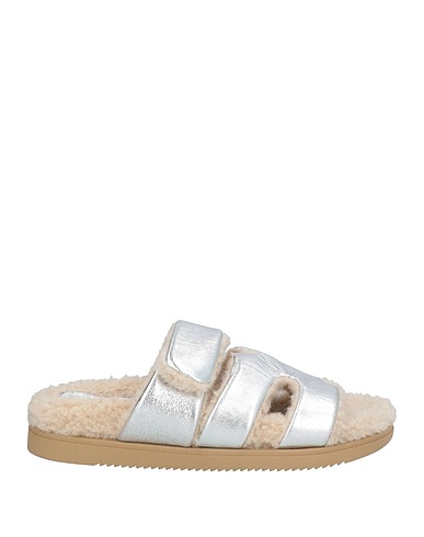 EHM SHOES Sandali Argento Pelle