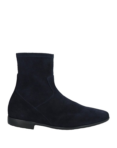TRUMAN'S Ankle boot Midnight blue Leather