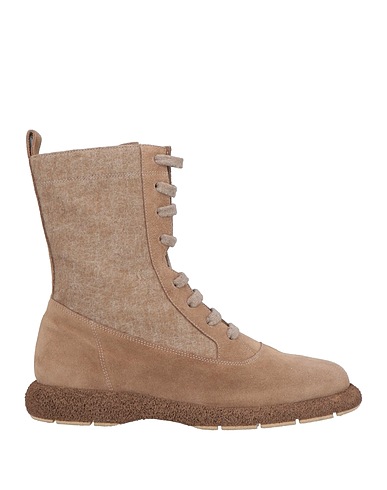 TRUMAN'S Ankle boot Khaki Textile fibers