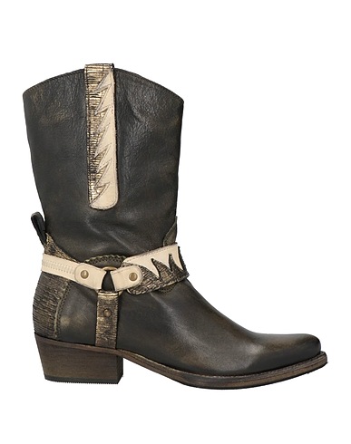 VELVET COSH Ankle boot Charcoal Leather