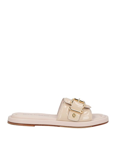 LAURA BELLARIVA Sandals BEIGE Leather
