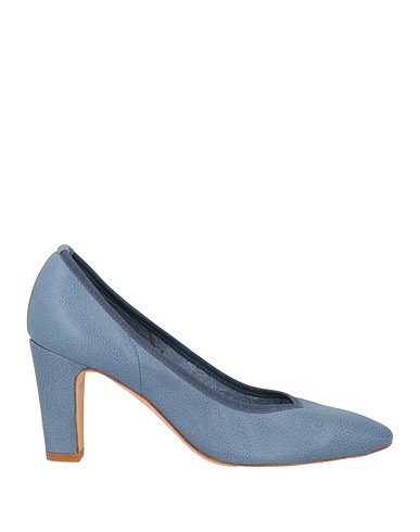 DANIELE ANCARANI Pump Light blue Leather