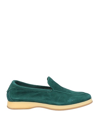 ANDREA VENTURA FIRENZE Loafers FOR MIKE SHAY Dark green Leather
