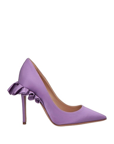 ANDREA WAZEN Pump Purple Textile fibers