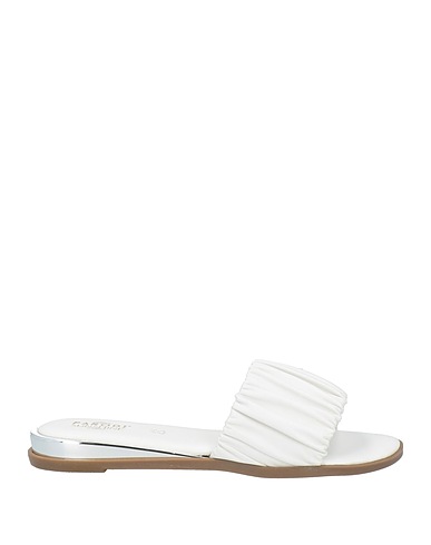 PARODI SUNSHINE Sandals White Leather