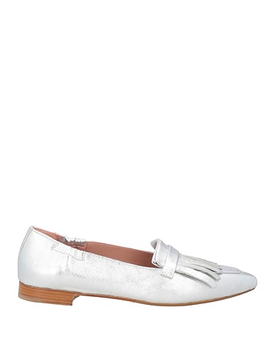 VELVET COSH Loafers Silver Leather