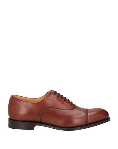 CHURCH'S Laced shoes Tan Leather