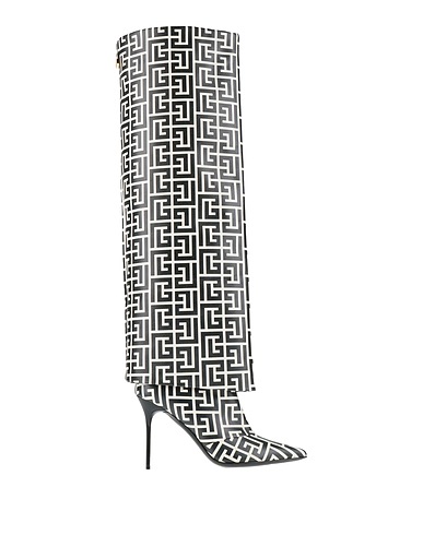 BALMAIN Boots Black Calfskin
