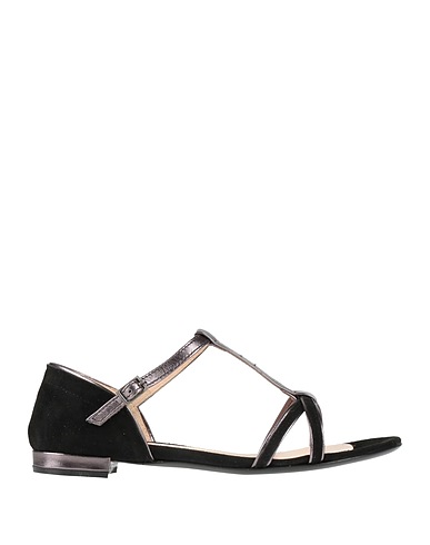 TWIGGY Sandals Black Leather