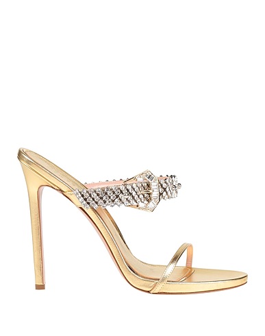 GEDEBE Sandals Gold Leather