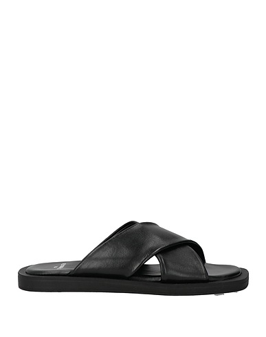 COPENHAGEN STUDIOS Sandals Black Leather