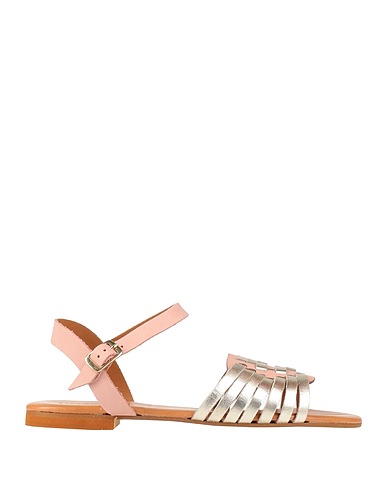 VINCENT VEGA Sandals Platinum Leather