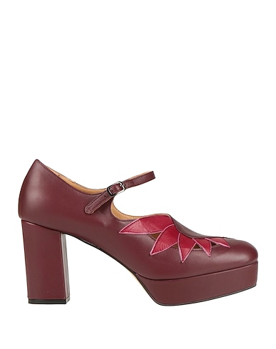 HOPE SHOES Court Burgundy Leather