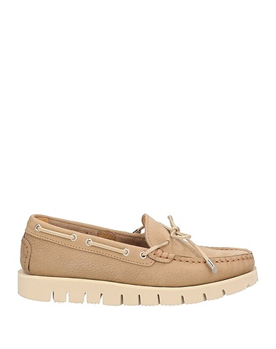 BOOMERANG Mocassino Tortora Pelle