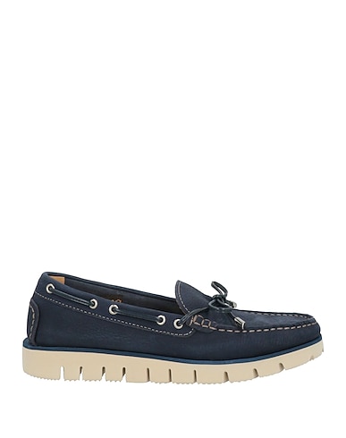 BOOMERANG Loafers Navy blue Leather
