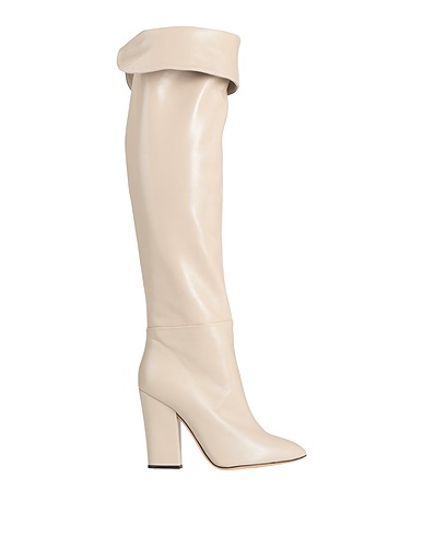 SERGIO ROSSI Boots Beige Leather