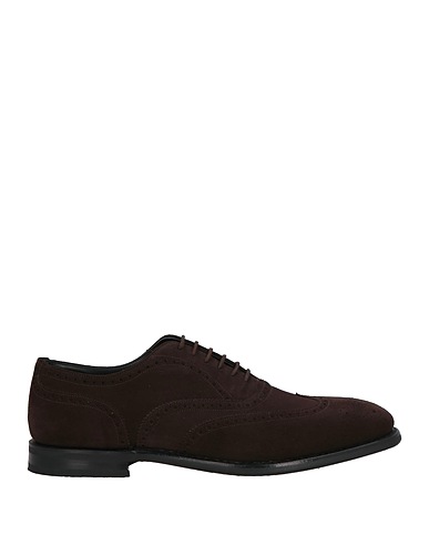CHURCH'S Laced shoes Dark brown Leather