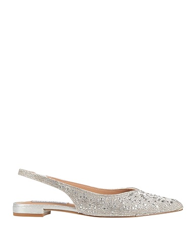 STEVE MADDEN Footwear Silver Textile fibres