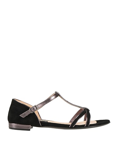 TWIGGY Sandals Black Leather