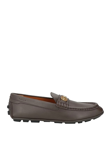 BALLY Loafers Dark brown Calfskin