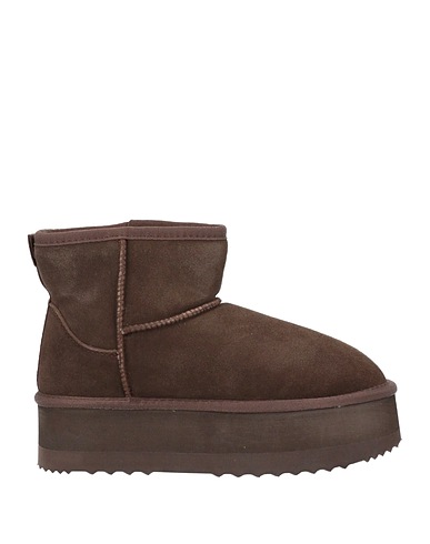GAëLLE Paris Stiefelette Schokobraun Leder