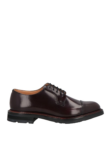 CHURCH'S Stringate Bordeaux Pelle