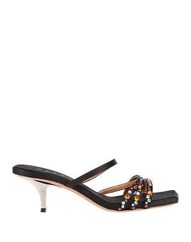 MARNI Sandals Black Textile fibers