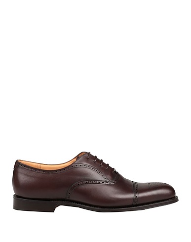 CHURCH'S Laced shoes Dark brown Leather