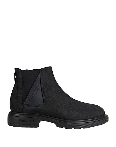 POLLINI Ankle boot Black Leather