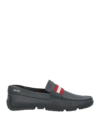 BALLY Loafers Black Leather