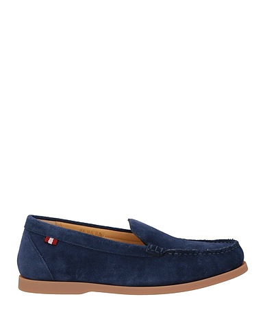 BALLY Loafers Navy Calfskin
