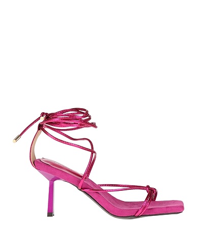 MENBUR Sandalen Fuchsia Gewebefasern