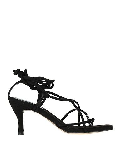 MENBUR Sandals Black Leather