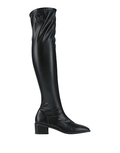 TAMARIS Boots Black Textile fibers