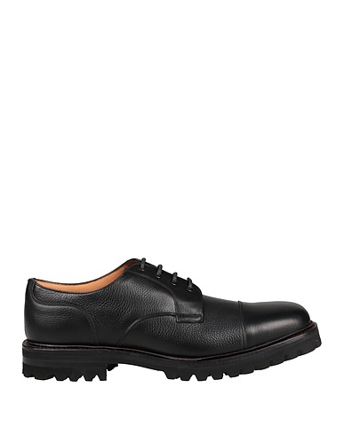 CHURCH'S Laced shoes Black Leather