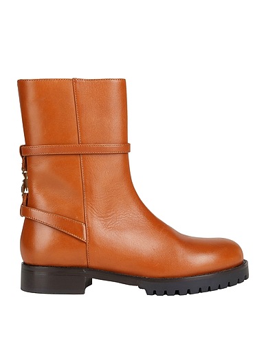 PATRIZIA PEPE Ankle boot Tan Leather
