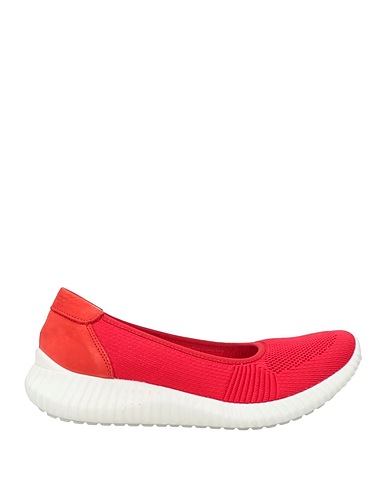 IGI&CO バレリーナ レッド 革(なめし加工) / 紡績繊維